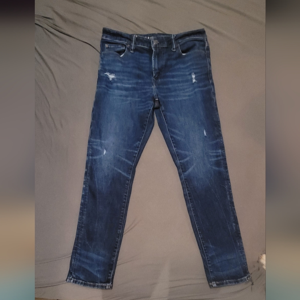 American Eagle Men's Ne(x)t Level Airflex Skinny Jeans Size 33 × 30